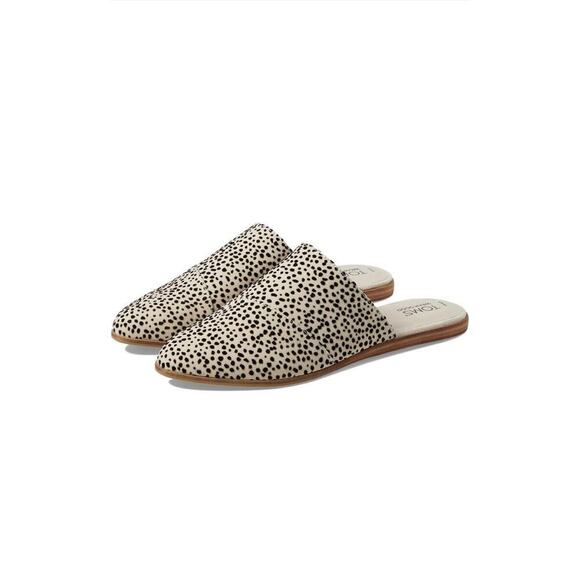 Jade Shoes - Toms Jade Mule Slip On Flats New Size 6.5 Cheetah Causal